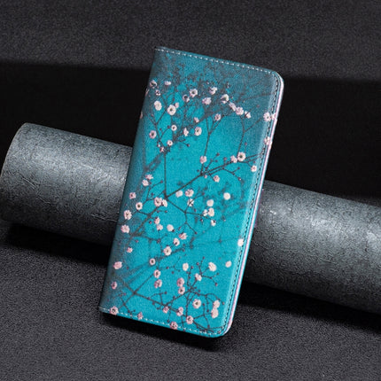 Colored Drawing Invisible Magnetic Leather Phone Case, For Xiaomi Redmi Note 11 Pro International