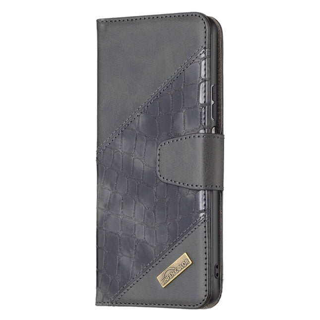Matching Color Crocodile Texture Leather Case, For Xiaomi Redmi Note 11 Pro International