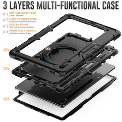 Shoulder Strap Silicone + PC Tablet Case