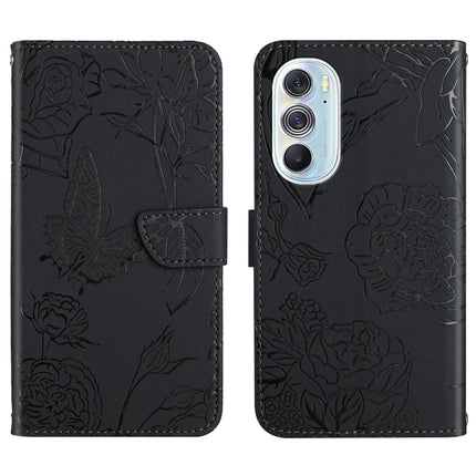 Skin Feel Butterfly Peony Embossed Leather Phone Case, For Motorola Edge X30, For Motorola Moto G 5G, For Motorola Moto G 5G Plus, For Motorola Moto G Play 2021