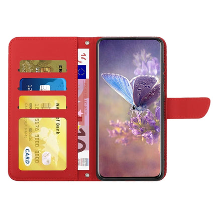 Skin Feel Butterfly Peony Embossed Leather Phone Case, For vivo Y51 2020, For vivo Y70s, For vivo Y72 5G