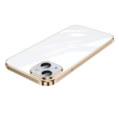 SULADA Diamond Lens Protector Plated Frosted Case, For iPhone 13, For iPhone 13 Pro, For iPhone 13 Pro Max, For iPhone 12, For iPhone 12 Pro, For iPhone 12 Pro Max