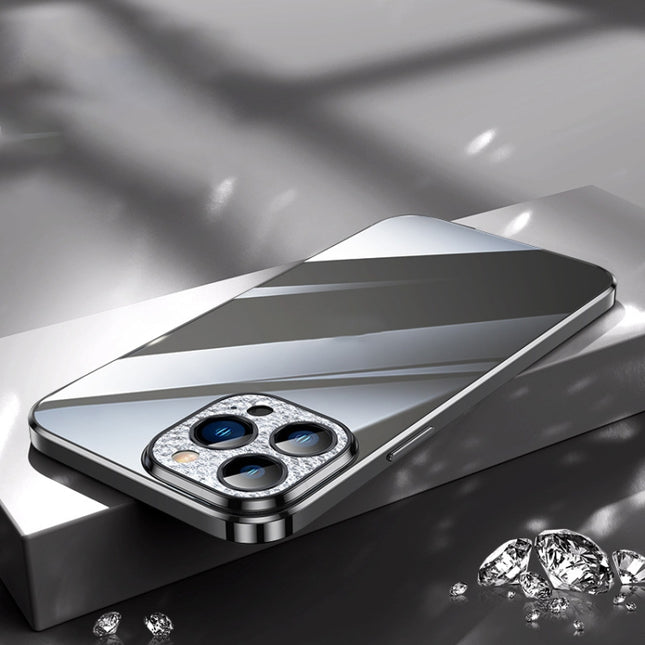 SULADA Diamond Lens Protector Plated Frosted Case, For iPhone 12 Pro Max, For iPhone 11, For iPhone 11 Pro Max
