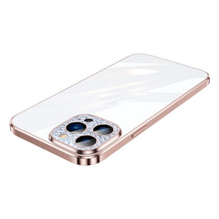 SULADA Diamond Lens Protector Plated Frosted Case, For iPhone 13, For iPhone 13 Pro, For iPhone 13 Pro Max, For iPhone 12, For iPhone 12 Pro, For iPhone 12 Pro Max