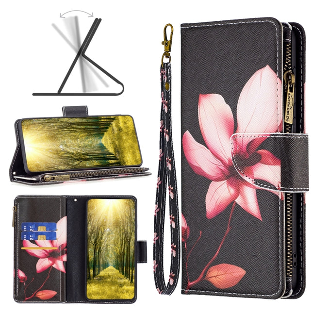 Colored Drawing Pattern Zipper Leather Phone Case, For OnePlus 10 Pro 5G, For OPPO Realme GT Neo3, For Google Pixel 7 5G