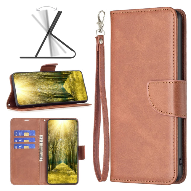 Lambskin Texture Pure Color Leather Phone Case, For Xiaomi Redmi 10C