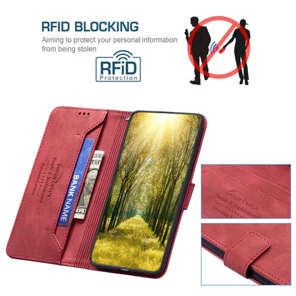 BF09 Magnetic Buckle RFID Flip Leather Phone Case, For OnePlus 10 Pro 5G