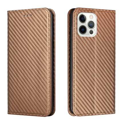 Funda de cuero con tapa y textura de fibra de carbono para iPhone 13, iPhone 13 mini, iPhone 13 Pro, iPhone 13 Pro Max