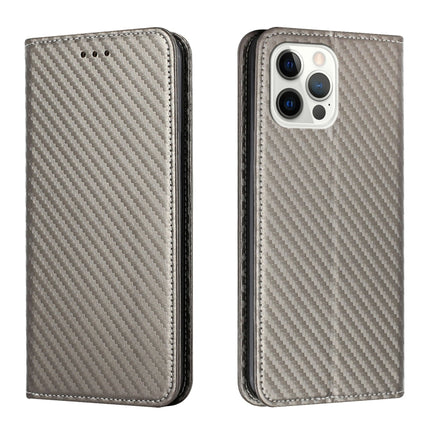 Funda de cuero con tapa y textura de fibra de carbono para iPhone 13, iPhone 13 mini, iPhone 13 Pro, iPhone 13 Pro Max