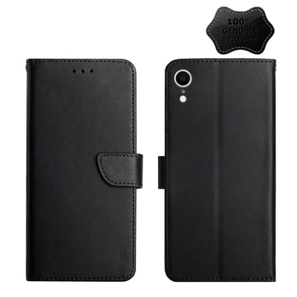 Genuine Leather Fingerprint-proof Horizontal Flip Phone Case, For iPhone X, For iPhone XR, For iPhone XS Max