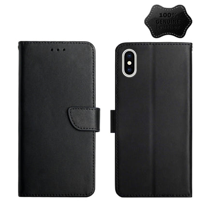 Genuine Leather Fingerprint-proof Horizontal Flip Phone Case, For iPhone X, For iPhone XR, For iPhone XS Max