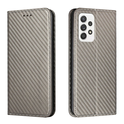 Carbon Fiber Texture Flip Holder Leather Phone Case, For Samsung Galaxy A13 5G, For Samsung Galaxy A33 5G, For Samsung Galaxy A53, For Samsung Galaxy S22 Ultra 5G