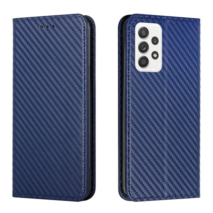 Carbon Fiber Texture Flip Holder Leather Phone Case, For Samsung Galaxy A13 5G, For Samsung Galaxy A33 5G, For Samsung Galaxy A53, For Samsung Galaxy S22 Ultra 5G