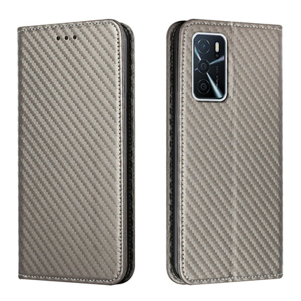 Carbon Fiber Texture Flip Holder Leather Phone Case, For Samsung Galaxy S22 5G, For Samsung Galaxy S22+ 5G, For OPPO A16, For vivo Y21