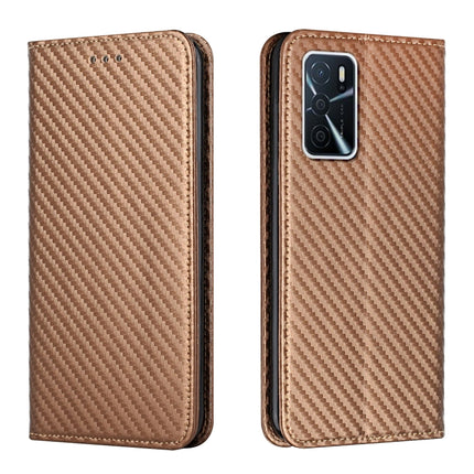 Carbon Fiber Texture Flip Holder Leather Phone Case, For Samsung Galaxy S22 5G, For Samsung Galaxy S22+ 5G, For OPPO A16, For vivo Y21
