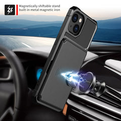 Magnetische Brieftasche Kartentasche Ledertasche, Für iPhone 13 mini, Für iPhone 13, Für iPhone 13 Pro, Für iPhone 13 Pro Max, Für iPhone 12 mini, Für iPhone 12 / 12 Pro