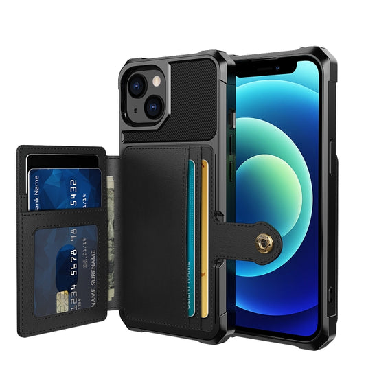 Magnetische Brieftasche Kartentasche Ledertasche, Für iPhone 13 mini, Für iPhone 13, Für iPhone 13 Pro, Für iPhone 13 Pro Max, Für iPhone 12 mini, Für iPhone 12 / 12 Pro