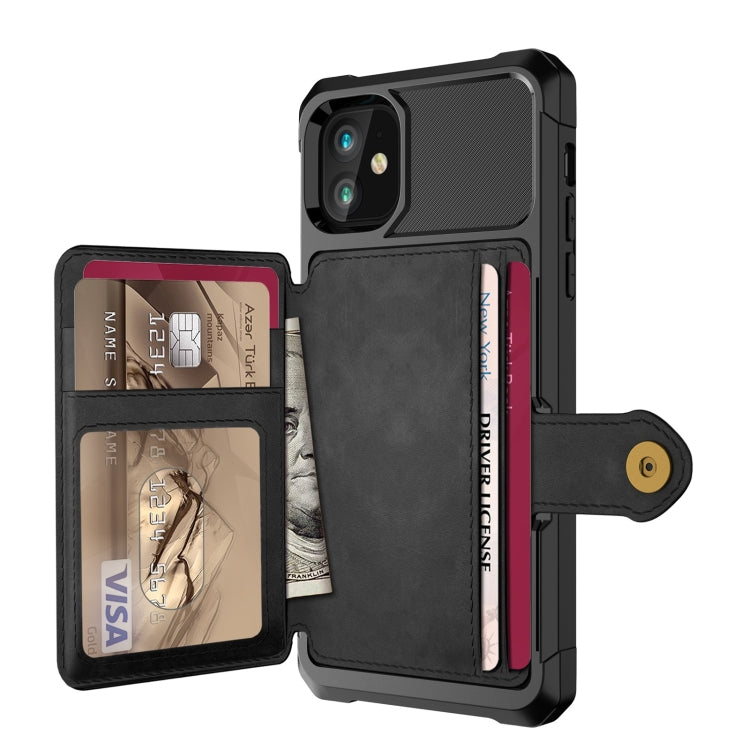 Magnetische Brieftasche Kartentasche Ledertasche, Für iPhone 12 Pro Max, Für iPhone 11, Für iPhone 11 Pro, Für iPhone 11 Pro Max, Für iPhone X / XS, Für iPhone XR