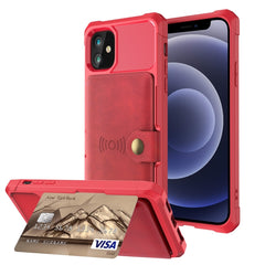 Magnetic Wallet Card Bag Leather Case, For iPhone 12 mini, For iPhone 12 / 12 Pro, For iPhone 12 Pro Max, For iPhone 11