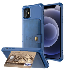 Magnetic Wallet Card Bag Leather Case, For iPhone 12 mini, For iPhone 12 / 12 Pro, For iPhone 12 Pro Max, For iPhone 11