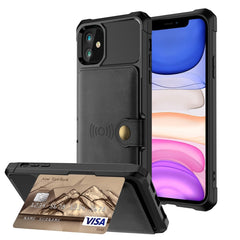 Magnetic Wallet Card Bag Leather Case, For iPhone 12 mini, For iPhone 12 / 12 Pro, For iPhone 12 Pro Max, For iPhone 11