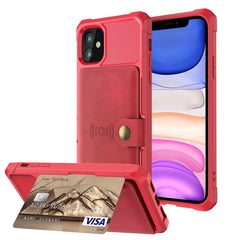 Magnetic Wallet Card Bag Leather Case, For iPhone 12 Pro Max, For iPhone 11, For iPhone 11 Pro, For iPhone 11 Pro Max, For iPhone X / XS, For iPhone XR