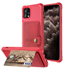 Magnetic Wallet Card Bag Leather Case, For iPhone 12 Pro Max, For iPhone 11, For iPhone 11 Pro, For iPhone 11 Pro Max, For iPhone X / XS, For iPhone XR