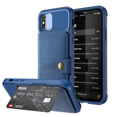 Magnetic Wallet Card Bag Leather Case, For iPhone 12 Pro Max, For iPhone 11, For iPhone 11 Pro, For iPhone 11 Pro Max, For iPhone X / XS, For iPhone XR