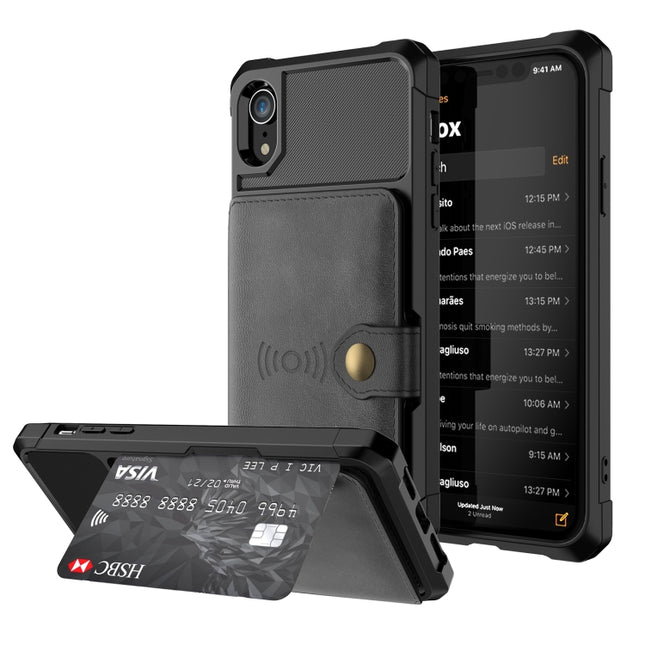 Magnetic Wallet Card Bag Leather Case, For iPhone 11 Pro, For iPhone 11 Pro Max, For iPhone X / XS, For iPhone XR