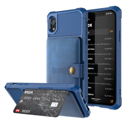 Magnetic Wallet Card Bag Leather Case, For iPhone 11 Pro, For iPhone 11 Pro Max, For iPhone X / XS, For iPhone XR