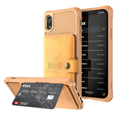 Magnetic Wallet Card Bag Leather Case, For iPhone 12 Pro Max, For iPhone 11, For iPhone 11 Pro, For iPhone 11 Pro Max, For iPhone X / XS, For iPhone XR