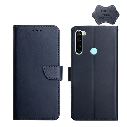 Genuine Leather Fingerprint-proof Horizontal Flip Phone Case, For Xiaomi Redmi Note 7, For Xiaomi Redmi Note 8, For Xiaomi Redmi Note 8 Pro, For Xiaomi Redmi Note 8T, For Xiaomi Redmi Note 9 5G, For Xiaomi Redmi Note 9 Pro, For Xiaomi Redmi Note 10    ...