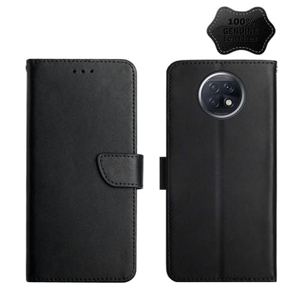 Genuine Leather Fingerprint-proof Horizontal Flip Phone Case, For Xiaomi Redmi Note 7, For Xiaomi Redmi Note 8, For Xiaomi Redmi Note 8 Pro, For Xiaomi Redmi Note 8T, For Xiaomi Redmi Note 9 5G, For Xiaomi Redmi Note 9 Pro, For Xiaomi Redmi Note 10    ...