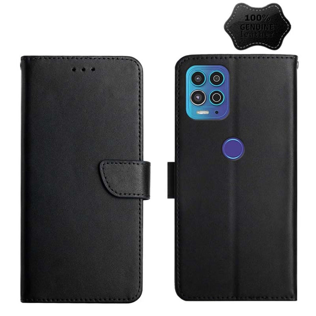 Genuine Leather Fingerprint-proof Horizontal Flip Phone Case, For Motorola Moto G100, For Motorola Moto E7, For Motorola Moto E7 Power, For Motorola Moto E40, For Motorola Moto Edge 20, For Motorola Moto Edge 20 Lite, For Motorola Moto Edge 20 Pro     ...