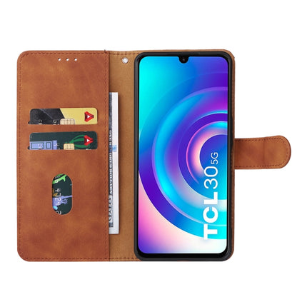 Skin Feel Magnetic Flip Leather Phone Case, For TCL 30 5G/30+ 5G, For TCL 30 SE, For vivo Y76 5G/Y76S 5G/Y74S, For Wiko Y52