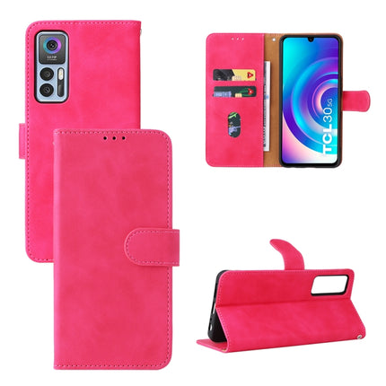 Skin Feel Magnetic Flip Leather Phone Case, For TCL 30 5G/30+ 5G, For TCL 30 SE, For vivo Y76 5G/Y76S 5G/Y74S, For Wiko Y52