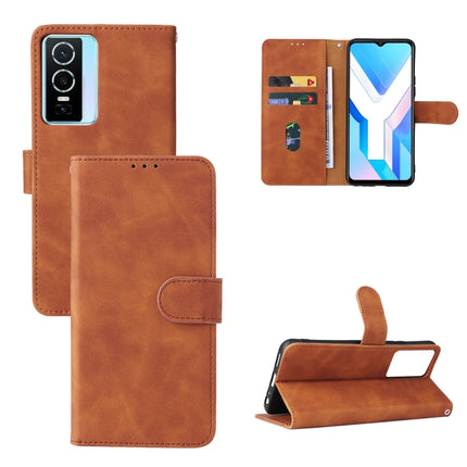 Skin Feel Magnetic Flip Leather Phone Case, For TCL 30 5G/30+ 5G, For TCL 30 SE, For vivo Y76 5G/Y76S 5G/Y74S, For Wiko Y52
