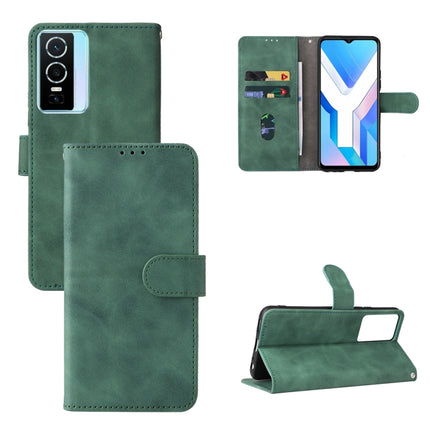 Skin Feel Magnetic Flip Leather Phone Case, For TCL 30 5G/30+ 5G, For TCL 30 SE, For vivo Y76 5G/Y76S 5G/Y74S, For Wiko Y52
