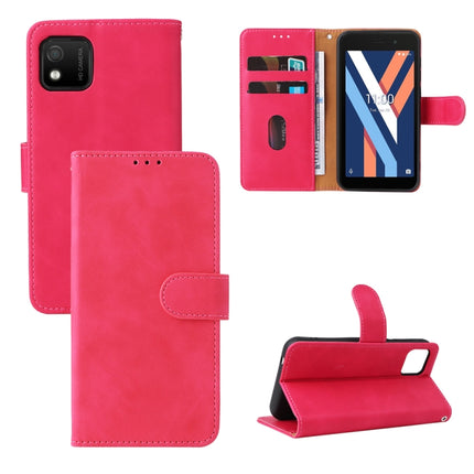 Skin Feel Magnetic Flip Leather Phone Case, For TCL 30 5G/30+ 5G, For TCL 30 SE, For vivo Y76 5G/Y76S 5G/Y74S, For Wiko Y52