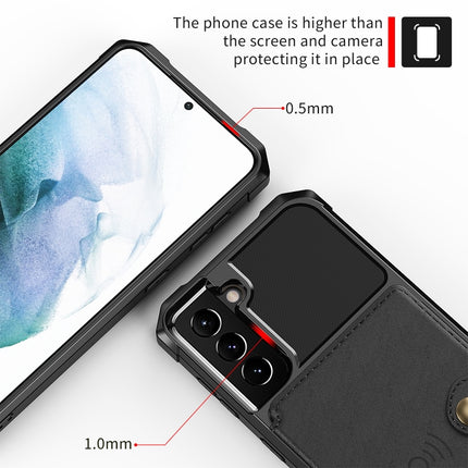 Magnetic Wallet Card Bag Leather Phone Case, For Samsung Galaxy S21 5G, For Samsung Galaxy S21+ 5G, For Samsung Galaxy S21 Ultra 5G, For Samsung Galaxy S20