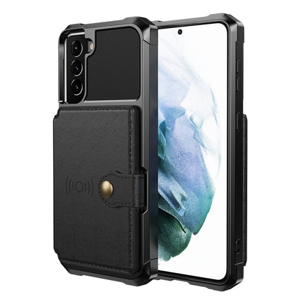 Magnetic Wallet Card Bag Leather Phone Case, For Samsung Galaxy S21 5G, For Samsung Galaxy S21+ 5G, For Samsung Galaxy S21 Ultra 5G, For Samsung Galaxy S20
