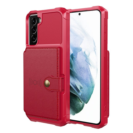 Magnetic Wallet Card Bag Leather Phone Case, For Samsung Galaxy S21 5G, For Samsung Galaxy S21+ 5G, For Samsung Galaxy S21 Ultra 5G, For Samsung Galaxy S20