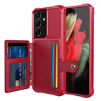 For Samsung Galaxy S21 Ultra 5G / Red