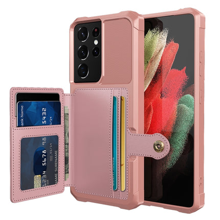 Magnetic Wallet Card Bag Leather Phone Case, For Samsung Galaxy S21 5G, For Samsung Galaxy S21+ 5G, For Samsung Galaxy S21 Ultra 5G, For Samsung Galaxy S20