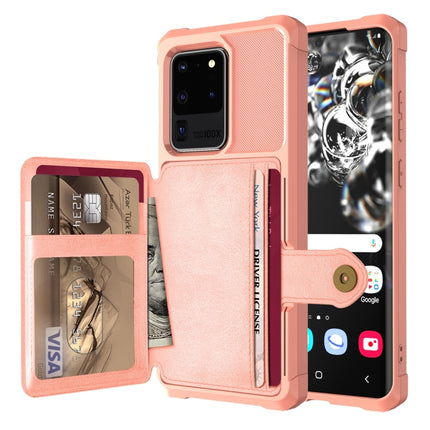 Magnetic Wallet Card Bag Leather Phone Case, For Samsung Galaxy S21 5G, For Samsung Galaxy S21+ 5G, For Samsung Galaxy S21 Ultra 5G, For Samsung Galaxy S20
