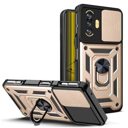Sliding Camera Cover Design TPU+PC Phone Case, For  Xiaomi Poco F3 GT/Redmi K40, For Xiaomi Redmi 10C 4G