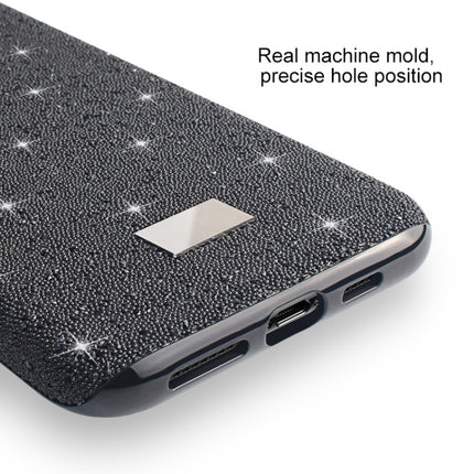 Mutural TPU + PC + Diamond Cloth Protective Case, For iPhone 11 Pro, For iPhone 11 Pro Max, For iPhone 11