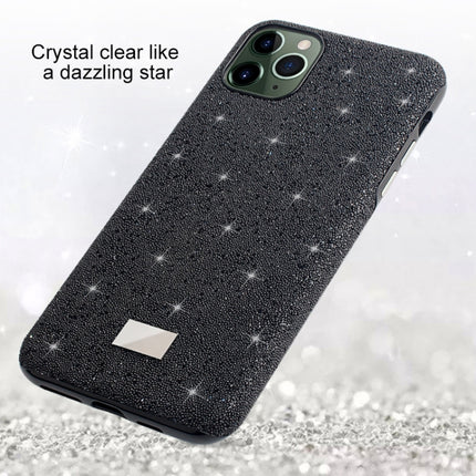 Mutural TPU + PC + Diamond Cloth Protective Case, For iPhone 11 Pro, For iPhone 11, For iPhone 11 Pro Max