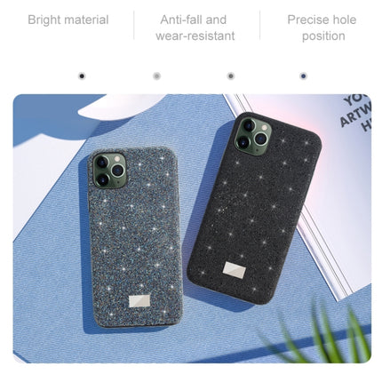 Mutural TPU + PC + Diamond Cloth Protective Case, For iPhone 11 Pro, For iPhone 11, For iPhone 11 Pro Max