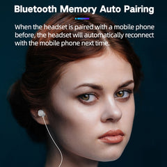 Fineblue F1 Lavalier Bluetooth Earphone, Support Vibration Reminder